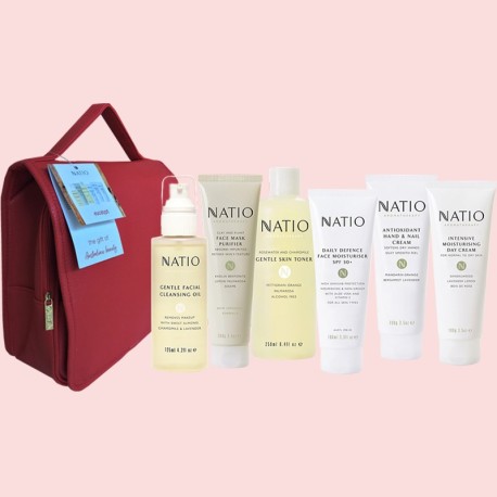 Luxurious Natio Australia Made Beauty Essential Aromatherapy Unisex Skincare gift set