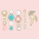 5pcs in 1 set Fashion Hair Accessories Hair Clip set Multicolor Elegant Faux Pearl Pretty Hair Clip