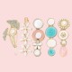 5pcs in 1 set Fashion Hair Accessories Hair Clip set Multicolor Elegant Faux Pearl Pretty Hair Clip