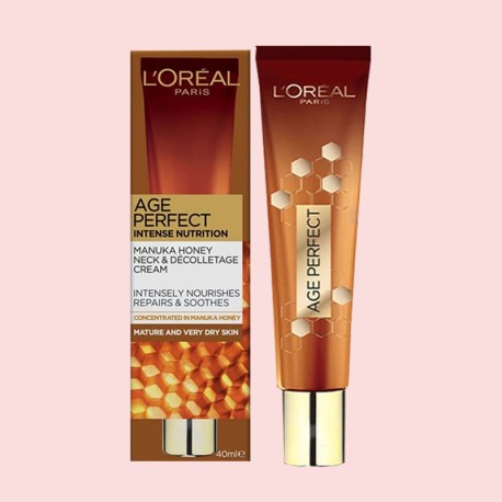 L'Oreal Age Perfect Intense Nutrition Manuka Honey Neck & Decolletage Cream 40ml