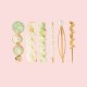 5pcs in 1 set Elegant Hair Accessories Hair Clip set Lux Faux Pearl Pretty Hair Clip