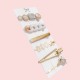 5pcs in 1 set Fashion Hair Accessories Hair Clip set Multi Elegant Pretty Hair Clip