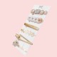 5pcs in 1 set Fashion Hair Accessories Hair Clip set Multi Elegant Pretty Hair Clip