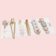 5pcs in 1 set Fashion Hair Accessories Hair Clip set Multi Elegant Pretty Hair Clip