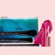 NYX In Your Element Water Makeup Brush Set 3pcs+1Pouch Lipstick NYX Candy Slick Glowy Lip Color 05 Jelly Bean Dream