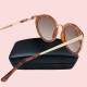 Witchery Brand New Classic Mali Sunglasses Autumn Brown Round Tortoiseshell Sunglasses