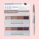 Innoxa Perfect Day & Night Eyeshadow Palette Brow Shape & Highlight Brow Enhancer Eye makeup Set