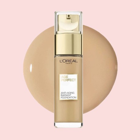 L'Oreal Age Perfect Radiant Foundation 180 Golden Beige 30ml