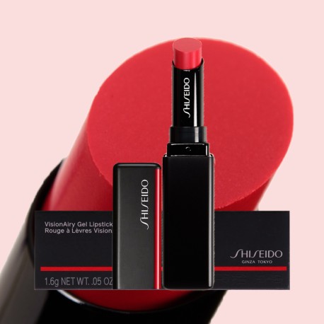 Shiseido Visionairy Gel Full Coverage Long Lasting Lipstick 219 Firecracker