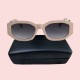 Witchery Estelle Sunglasses Fashion Women Eyewear Oval geometric frame Stylish Camel Colour