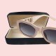 Witchery Estelle Sunglasses Fashion Women Eyewear Oval geometric frame Stylish Camel Colour