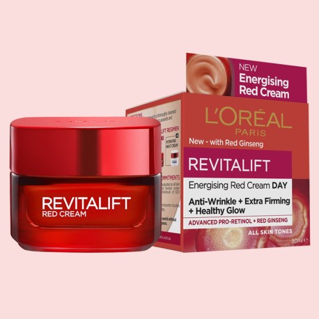 L'oreal Revitalift Energising Red Cream Day 50ml