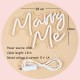 High Quality LED Light Marry Me USB Power Sign Multi Function Engagement Wedding