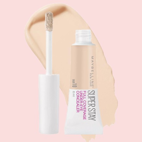 Maybelline Super stay Full Coverage Under Eye Liquid Concealer 10 Fair 6 ml