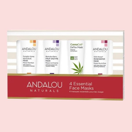 Andalou Naturals Essential Face Masks Get Started 4 Piece Kit