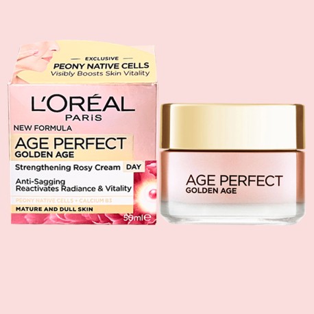 L'Oreal Paris New Formula Age Perfect Golden Age Strengthening Rosy Day Cream