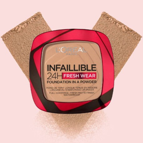 L'Oreal Paris Infallible 24 Hour Freshwear Foundation In A Powder 220 Sand
