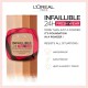 L'Oreal Paris Infallible 24 Hour Freshwear Foundation In A Powder 140 Golden Beige