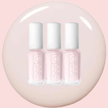 3 x Essie Nail Polish  Salon Quality Classic Pale Pink 6 Ballet Slippers
