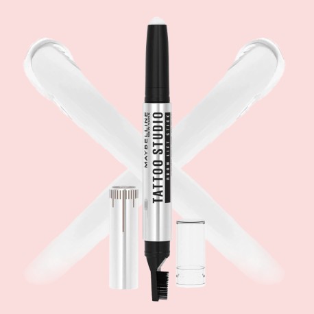 Maybelline Tattoo Studio Brow Lift Stick All Day Sculpting Wear Clear