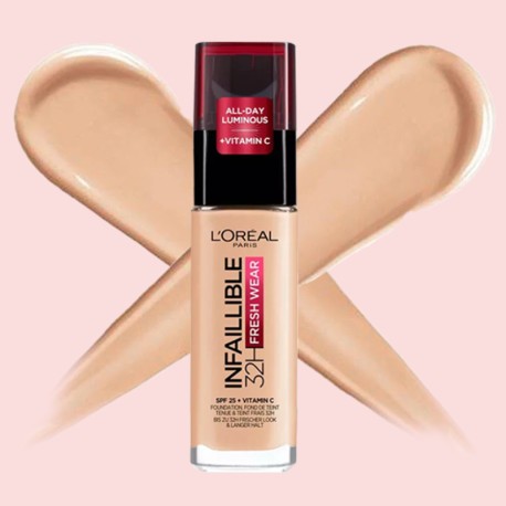 L'Oreal Infallible 32Hr Fresh Wear Foundation 180 Golden Linen