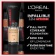 L'Oreal Infaillible 32H Matte Cover SPF25 Full Coverage Foundation 130 Neutral Undertone
