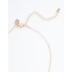 Gold Letter "S" Bamboo Necklace