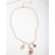 Gold Celestial Charm Necklace Colour