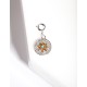 Silver Diamante Star Charm