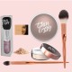 ThinLizzy Face  Foundation Mineral Pressed Powder Loose Powder With Brush Set Vauled at $149 |Now $74.45