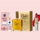 Gift Set Skincare Cellular Hyaluron Filler Gold Toilette Perfume Creamy Lipstick