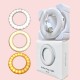 3 Lighting Modes USB Rechargeable Selfie 40 LED Adjustable Ring Light for Camera