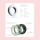 3 Lighting Modes USB Rechargeable Selfie 40 LED Adjustable Ring Light for Camera