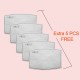 60pcs PM2.5 Adult Face Mask Filter 5 layer Activated Carbon Filter Replacement