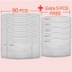 60pcs PM2.5 Adult Face Mask Filter 5 layer Activated Carbon Filter Replacement