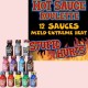 Hatcher PureBred Idiot Hot Sauce Roulette Ultimate Hot Sauce Game Set 12 Bottles Premium Gift Set - Try If You Dare!!!